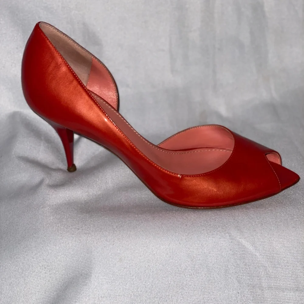 Sebastian Milano Cutaway  Patent Heels